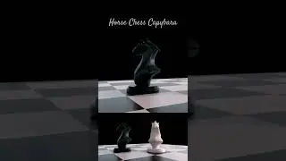 Chess Horse-Capybara #chess #capybara #gamers #print #3d  #horse #knight #medieval