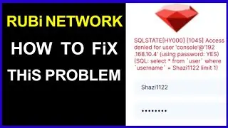 Rubi network app open problem | Rubi network latest update | Rubi network issue | #rubicon