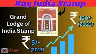 Grand Lodge of India Stamp | Buy from Philacy.com