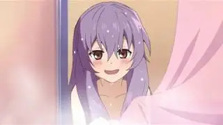 Owari no Seraph // Shinoa Hugs Mitsuba In The Shower x3