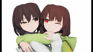 【UNDERTALE-MMD】Karma＋α【Frisk & Chara】