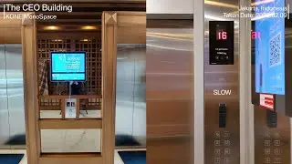 KONE MonoSpace Traction Elevator at The CEO Building, Jakarta