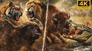 Nature&rsquo;s Most Powerful Animals Hunt, Survival & Dominance 4K Wildlife Documentary