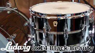 Ludwig 8X14 Black Beauty Snare (LB408)