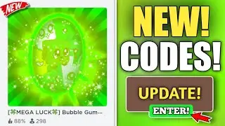 *NEW* ALL WORKING CODES FOR [UPDATE] BUBBLE GUM CLICKER! || BUBBLE CLICKER CODES IN 2023!!