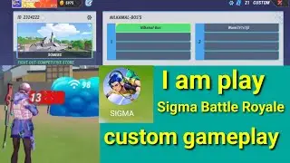 Sigma Battle Royale custom gameplay