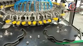 Automatic high speed wine glass bottle rotary washing machine bottle cleaning machine line