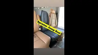 Sprinter Van 3rd Man Jump Seat Install 