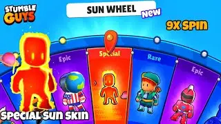 9X SPIN NEW SUN WHEEL STUMBLE GUYS GET SPECIAL SUN STUMBLE GUYS
