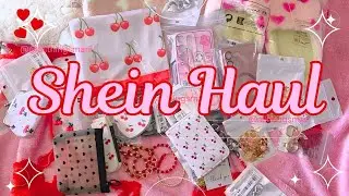 SHEIN VALENTINE'S DAY HAUL💕🩷🍒#haul #accessories #shein