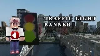 How to make a Traffic Light Banner in Minecraft!