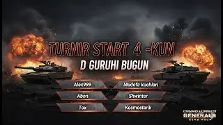 Generals Zero Haurs/Turnir Start 4-kun/Uzbekcha letsplaer
