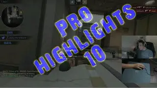 Pro player highlights #10 (DaZeD, Shroud, Rickeh, Steel, Tarik,...)