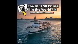 The Best $8 Cruise in the World? 🚢 | Istanbul Bosphorus Tour 🇹🇷