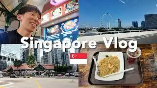 Late Night, Early Flight, New City, First Impressions | Singapore Vlog