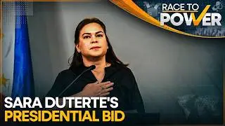 Philippine Vice President Sara Duterte Announces Presidential Bid for 2028 Elections | Race to Power