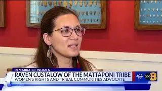 Pillar of Mattaponi tribe, Raven Custalow, honored as &lsquo;Remarkable Women&rsquo; finalist