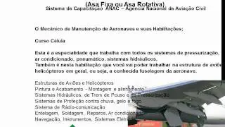 Curso de Mec&acirc;nico de Avi&atilde;o em campos dos Goytacazes   Escola de Avia&ccedil;&atilde;o GCA Campos   22 2725 3529