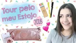 TOUR PELO MEU ESTOJO⎟MATERIAL ESCOLAR 2018