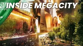 Inside The Mirrored Skyscraper Megacity In The Desert- THE LINE