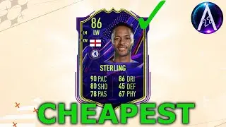 86 Raheem Sterling SBC Cheapest Solution!! #fifa23