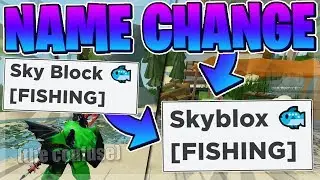 🌴 Roblox Skyblock Is Now Roblox Skyblox... (NEW NAME)