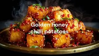 Ever Tried Potatoes Like This? Golden Honey Chilli Potatoes