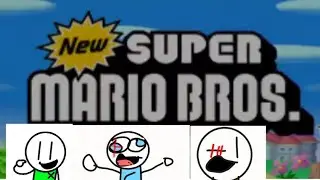 Idiots play super Mario bros(for da ds) part one