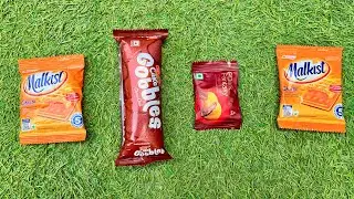 ASMR MOST POPULAR CHOCOLATE 🍫/ some lots of colourful rainbow eating Candy 🍭 lollipops and bread 🍞 