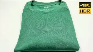 Uniqlo Dry-Ex Short Sleeve T-Shirt 👕 (Green)
