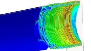 SIMULIA Abaqus - Thin-walled Steel Tube Impact Simulation Using Abaqus/Explicit