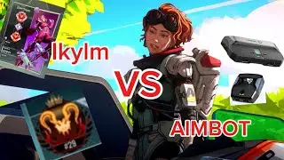 #1 CONSOLE PRED VS INSANE AIMBOTER (Apex legends)