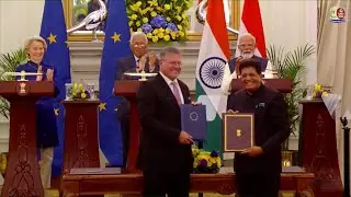EU and India Seal Landmark Trade Deal Amid Rising U.S. Tariff Pressures