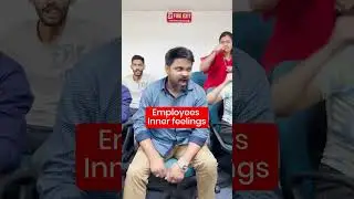 Employees Inner feelings😂😂  #corporatelife #employeefun #innerfeelings #shortvideo #reel