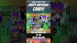 Graal Ol West | Get Candys Birthday Hat Now!