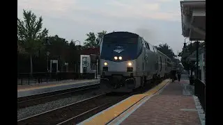 Amtrak 66 at Ashland, VA @7:00 PM
