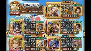 OPTC 10th Anniversary EXP farm Colo Shiryu