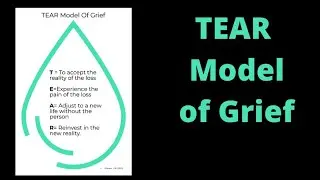 What is the Tear Model of Grief?  The 4 Tasks of Mourning in Grief
