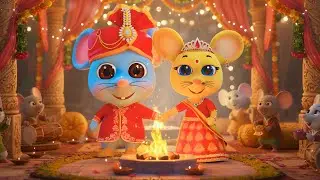 Chuhe Ki Shaadi | चूहे की शादी | Hathi Raja | Hindi Poem & Nursery Rhymes | Kids Balgeet Song
