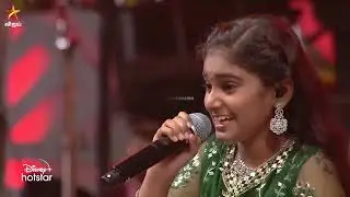 #Shreenitha's Fantastic Performance of Singaravelane Deva ❤️