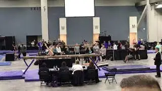 Madison Carr 12yo level 10/Hopes Elite 2018 JO Nationals Beam