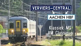 NMBS SNCB/MS AM 66 KLASSIEK CLASSIQUE/Trip Verviers-Central ➡️ Aachen Hbf