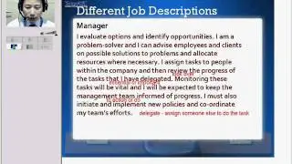 TutorABC~What's your job?