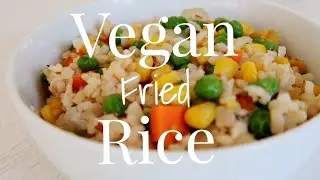 easy vegan fried rice 🍚 | starch solution recipe