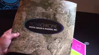Color-Logic Printed Samples:  Floor Tile piece (self promotion), NovaChrome - Missouri USA