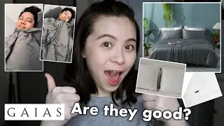 GAIAS Review: Premium Tencel Bedsheets, Memory Foam Pillows, Cooling Duvet // Malaysian YouTuber