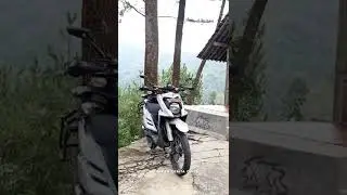 Yamaha Xride 115 modifikasi Adventure #xride #modified #touring #shorts #subscribe