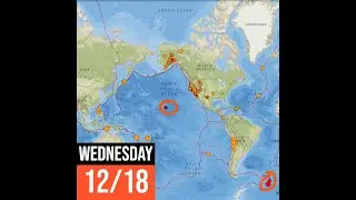Hawaii Volcano Activity. 3.7 Earthquake Northern California. Wednesday 12/18/2024