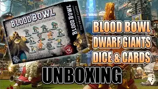 The Dwarf Giants Team Arrive to Blood Bowl - REVIEW