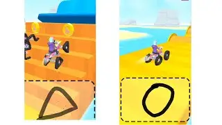 Level 1&2 Scribble Rider Walkthrough| Scribble Rider Gameplay